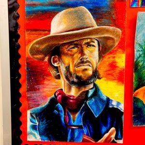 Original drawing of Clint Eastwood “outlaws of Josey Wales!”
